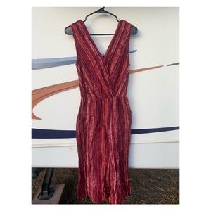 Women’s red jumpsuit